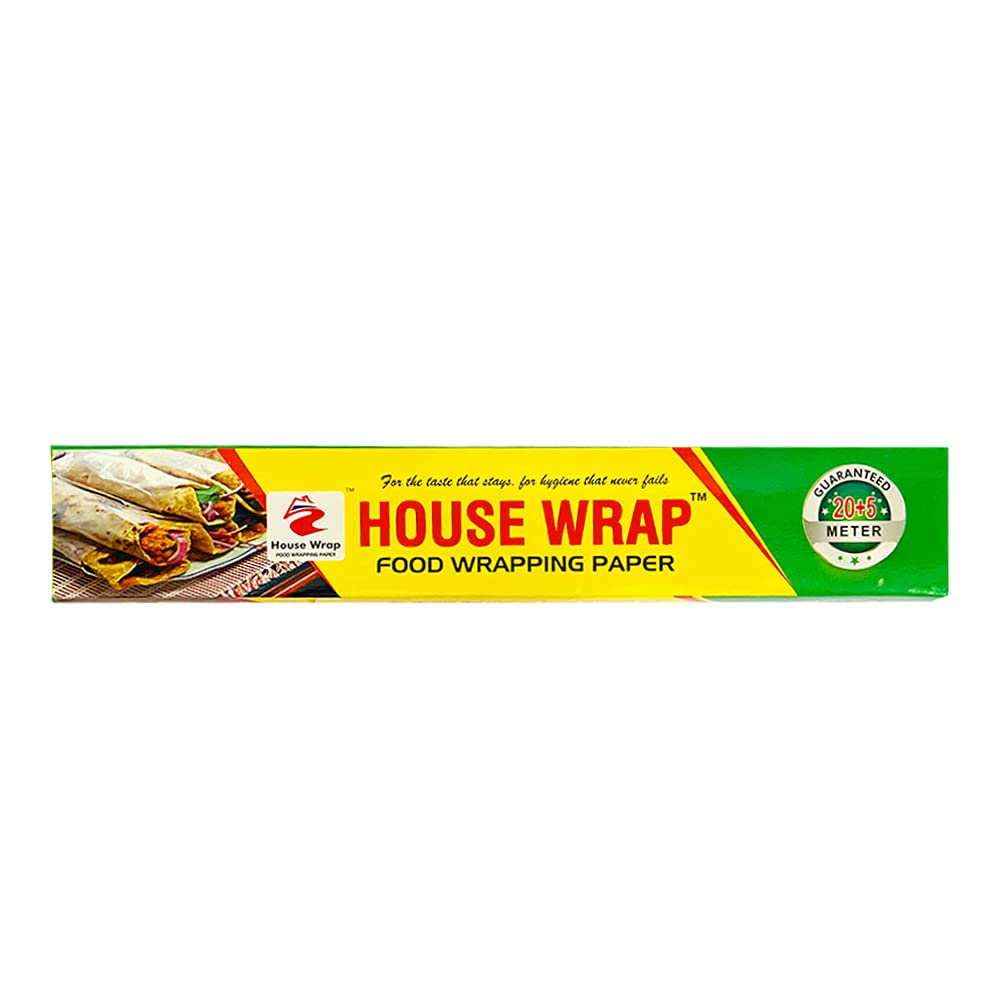 House Wrap Food Wrapping Paper Roll for Food Packing, 25 Meter Food Wrapping Paper, Premium Food Wrap Paper for Kitchen, Packing, Storing Food (Pack of 1) (B0CD434LH7) Amazon Price History, Amazon Price Tracker