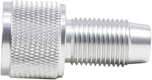 Vista 12 de Universal PCP Paintball CO2 tanque de llenado adaptador a 0.42 oz 3.10 oz 3.17 oz cartucho de CO2 cápsula roscada convertidor Convertidor de 0.42 oz