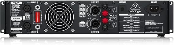 BEHRINGER EP4000-EUROPOWER Stereo Power Amplifier