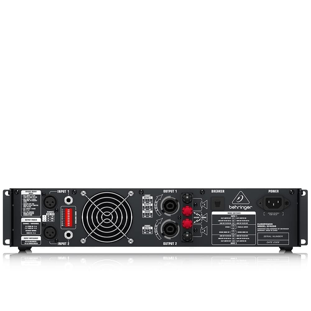 Amazon | Behringer パワーアンプ 最大2000W x 2(2オーム) ATR
