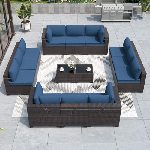 ALAULM 14-Piece Outdoor Sectional
