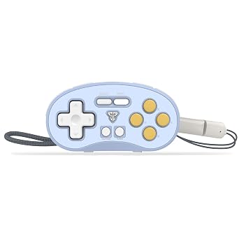 FANTECH EOS Bluetooth Mini Controller Keychain Sized Gamepad for Nintendo Switch, Portable Travel Controller for PC,macOS