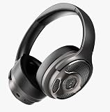 AOC Wireless Headphones for TV Watching, TV Headphones Wireless for Seniors, Bluetooth 5.2 with No Lag, Simple Plug and Play, Rotatable Ear Cups with Speaker Mode, Gift for Seniors and Parents