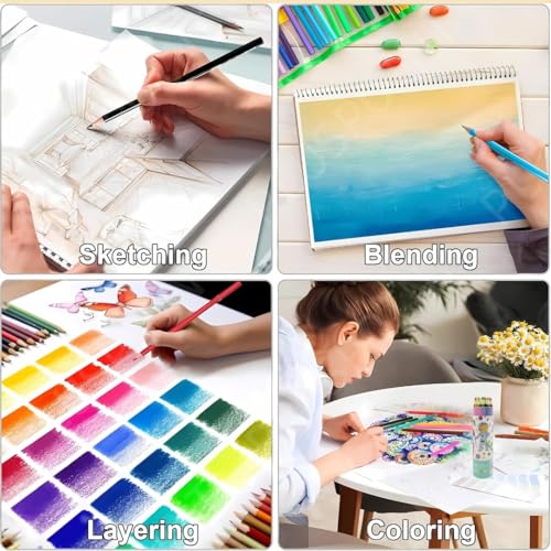 Image of PLUSPOINT Astronaut color pencil set for kids 24 colors Shades Soft Wax Pencils 3 MM Colouring Pencil, Artist Sketching Colour Pencils Drawing Color for Art & Craft Work