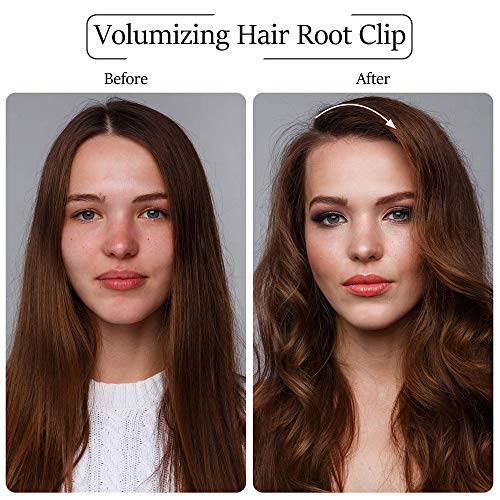 6 Pcs Volumizing Hair Root Clip Natural Fluffy Hair Curler Rollers Clips Volume Hair Naturally Fluffy Curly Hair Styling Tool Self Grip Volume Hair for Women No Damage and Heat-Free - Thumbnail 3