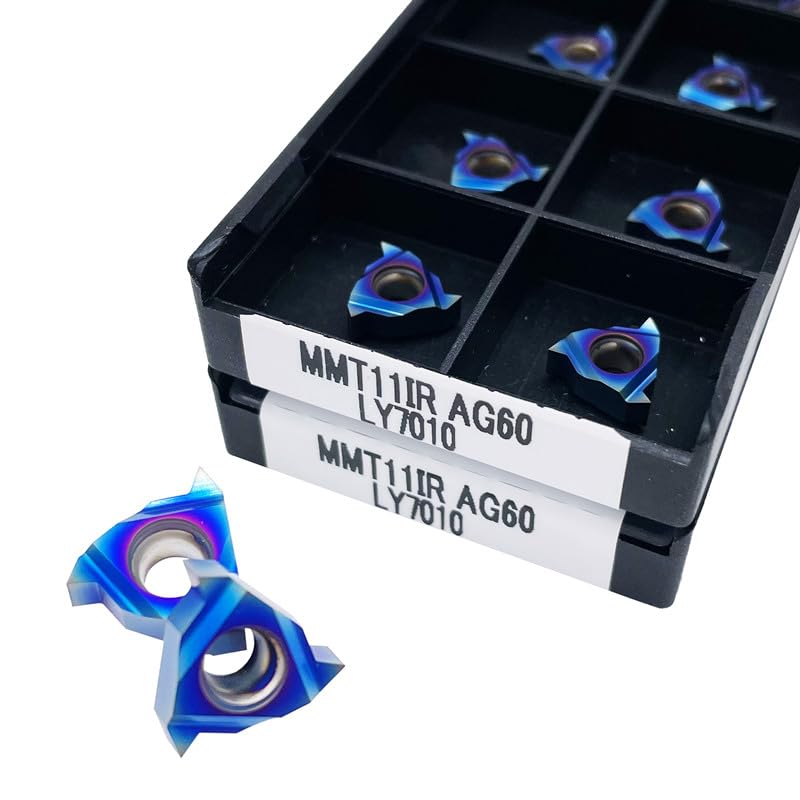 10 piezas Insertos de Corte para Torno MMT11ER MMT16IR miniatura 4