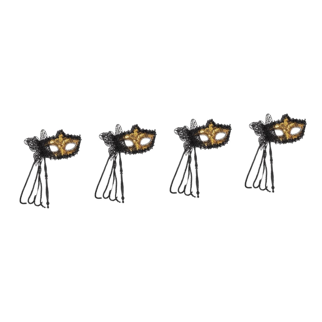 LIFKOME Maschera Per Le Maschera Per Feste Cosplay Maschera Da Ballo Per Donne Maschera Costume Maschera Mascherata Per La Festa Maschera Di Halloween Black Tessuto Non Tessuto