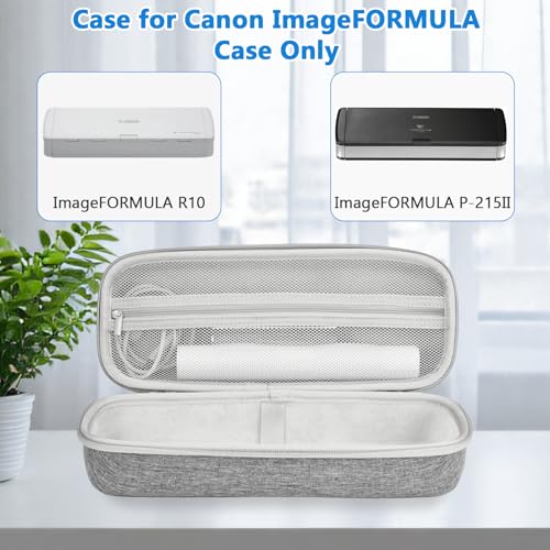 Image of ICIMBI Hard Case for Canon ImageFORMULA R10 / ImageFORMULA P-215II Portable Document Scanner