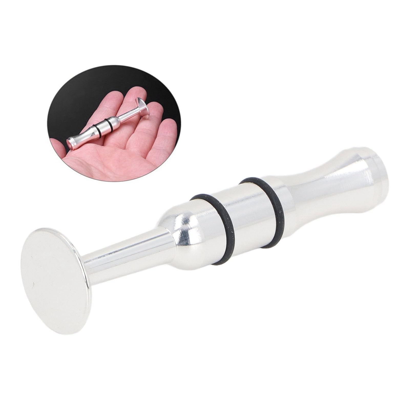 Dispositivo Entrenamiento Embocadura, Ejercitador Labios Metalico para Trompeta Trombón Saxofón, Fortalece Musculos Boca Corrige Forma, Entrenador Musical para Estudiantes Pri