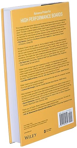 High Performance Boards: Improving and Energizing Your Governance