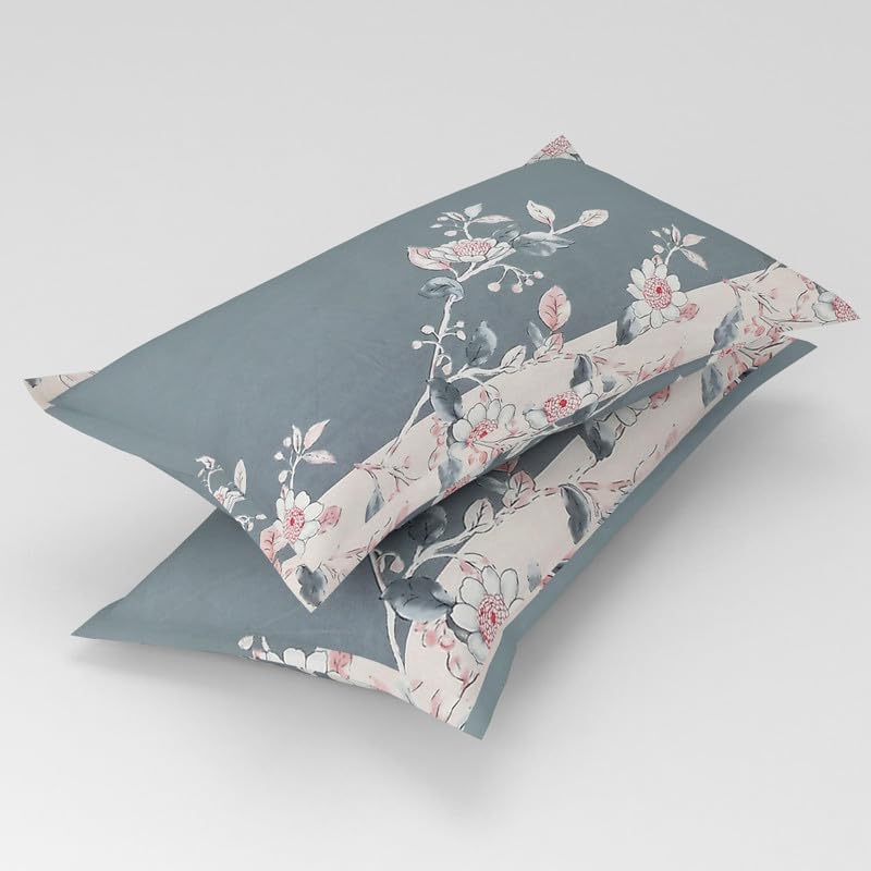 Image of Florida Polycotton Bedsheet (Rose Pink, Double)
