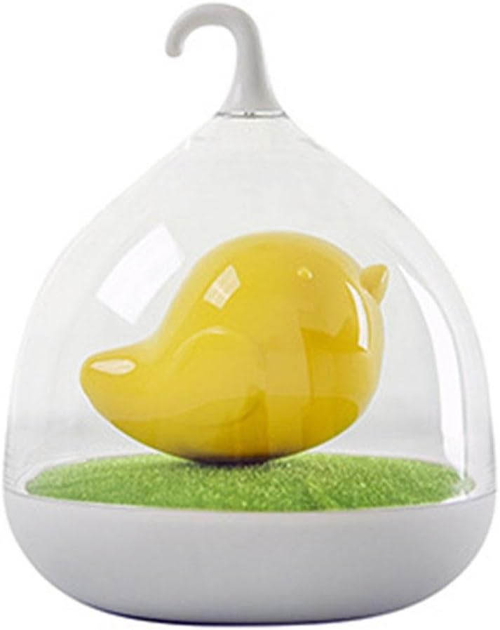 WANGXQ USB Lights Charge Touch Creative Bird Cage Light LED Smart Night Light Table Lamp Gift , yellow