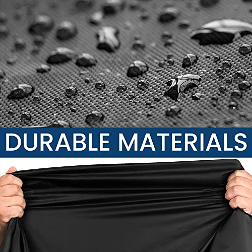 Motorcycle Cover,Wdlhqc Waterproof Motorcycle Cover All Weather Outdoor Protection,Oxford Durable & Tear Proof,Fit For 105 Inch Motors #TOP3