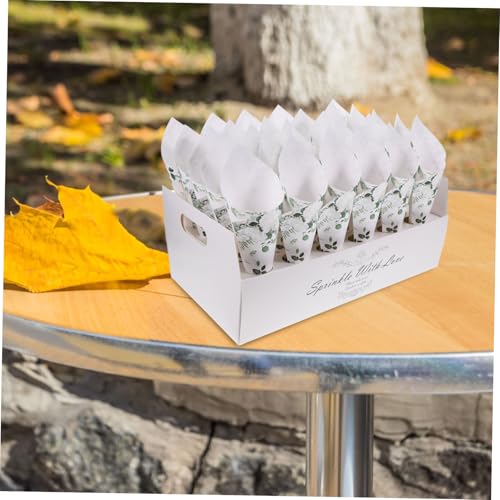 Boîte à cônes papier mariage de qualité supérieure pour événements