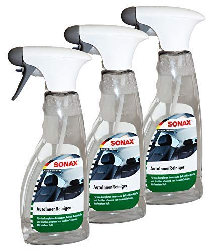 Preisjubel 6 x SONAX AutoInnenReiniger 500ml, Cockpit-Reiniger, Polsterreiniger, Textil