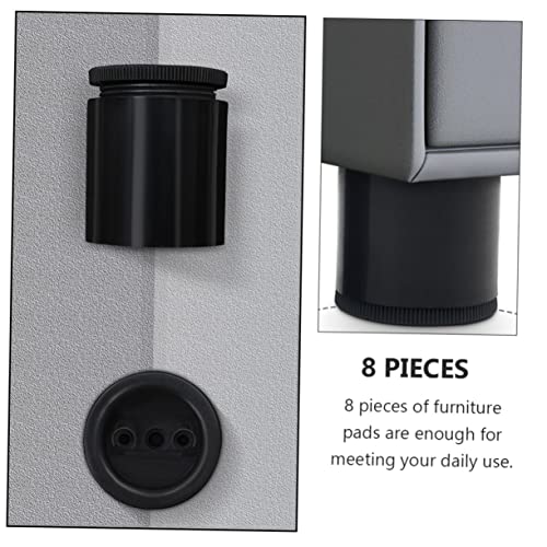 OSALADI 8 Unidades Pernas De Armário De Móveis Pára-choques De Borracha Redondos Pernas De Cadeira D