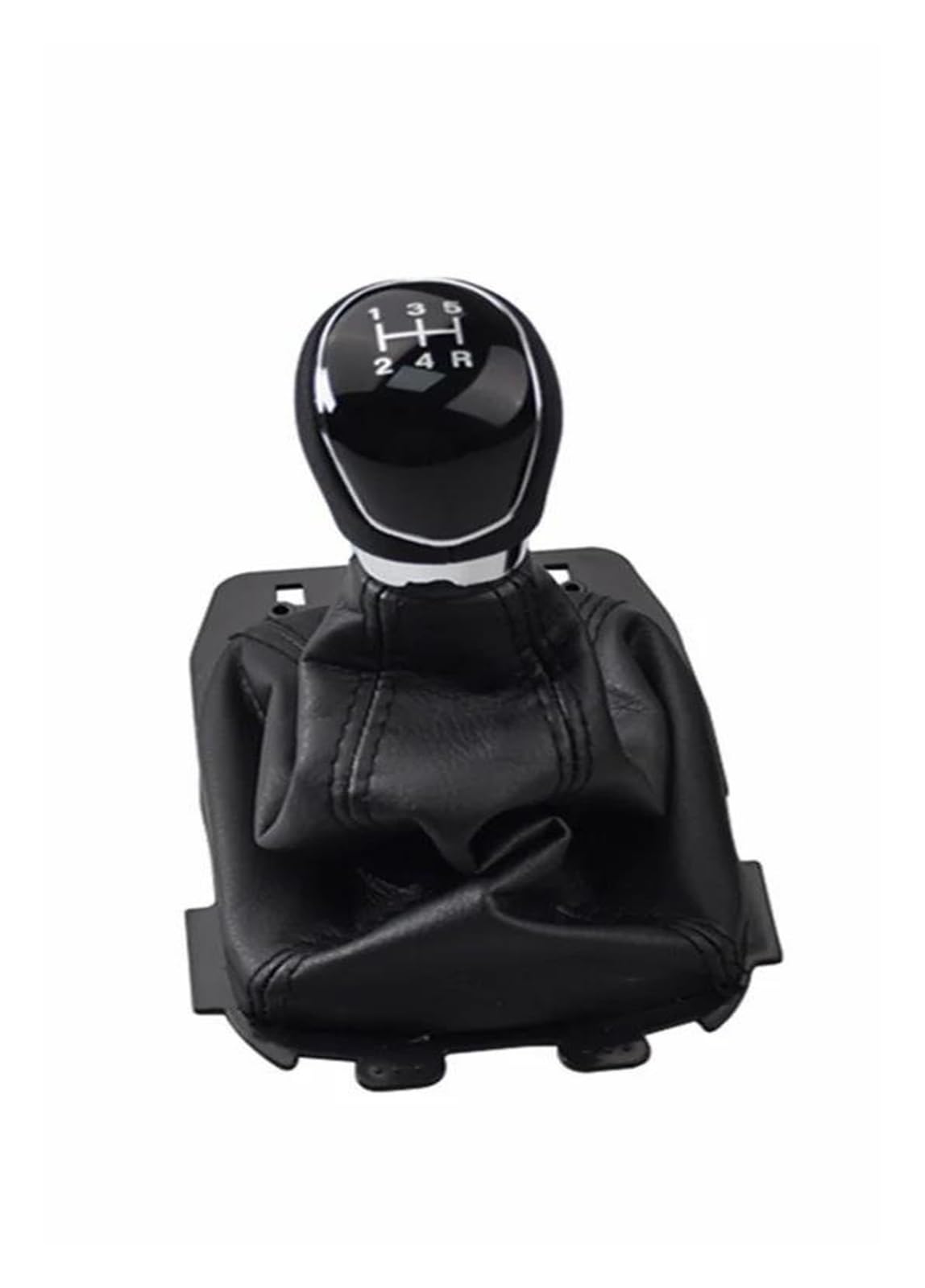 Mocalux Black Gear Stick Shift Lever Knob For Ecosport 2013-2018 Manual 5/6 Speed Car Shift Gear Knob Boot Lever Modification Parts(For 6 Speed)