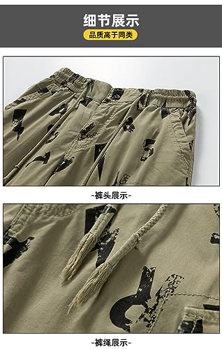 Short jogging hommes GRFIT gris foncé 38 multi-poches cargo retro