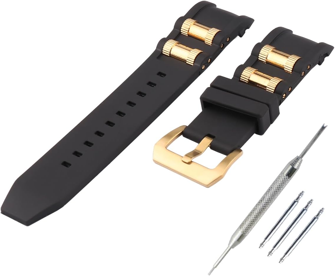 26mm men's silicone watch band Replacement fit for Invicta Russian Diver 1242 1800 15565 10051 80119 0518 Outdoor sports rubber watch strap Wristband bracelet accessories