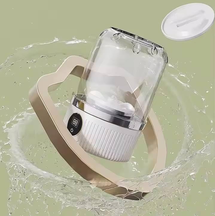 Image of SeMi AuToMaTiC FoLdInG SmAlL MiNi WaShInG MaChInE WiTh DrYeR DeEp CLeAnInG FoR UnDeRwEaR WaShINg MaChInE SeMi AuToMaTiC