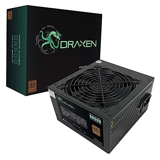 Fonte Gamer ATX 500W Reais 80 Plus Bronze PFC Ativo