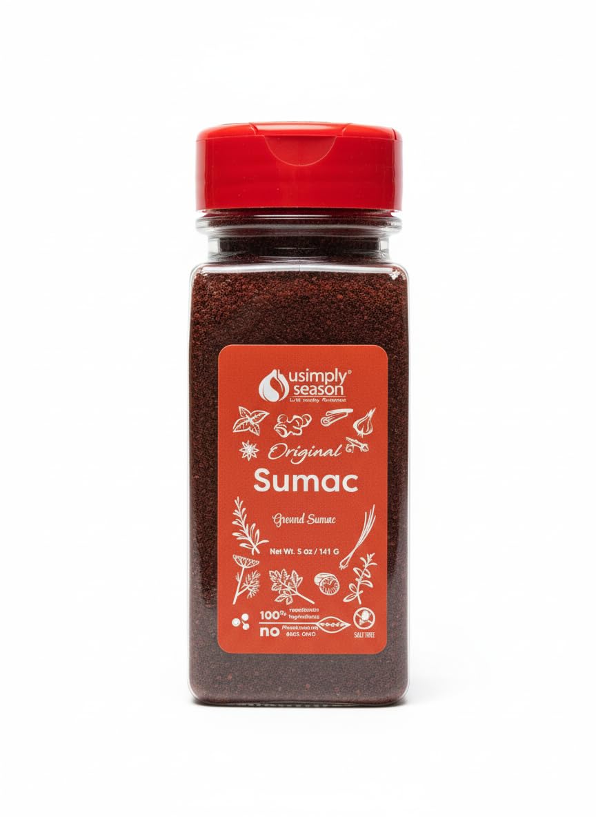 USimplySeason Sumac Spice (Original Powder, 5 Ounce)