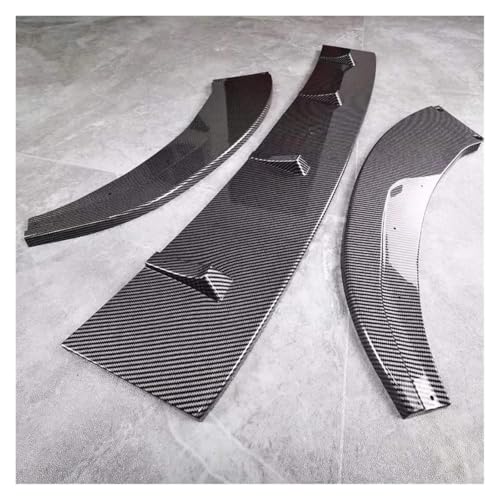 Lèvre de spoiler avant look carbone premium pour rehausser le style de l'Audi A3 S3 8Y