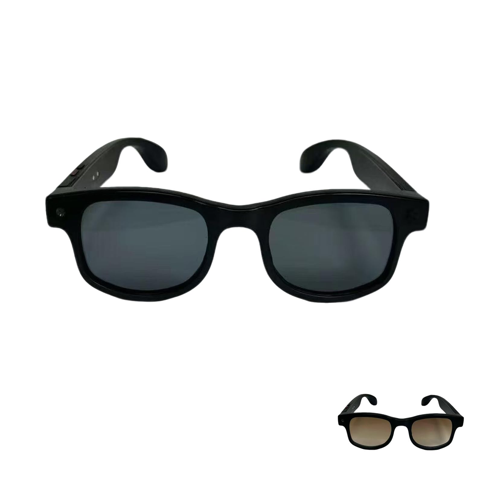 AI Smart Glasses Smart Glasses with Camera and Bluetooth 800W Camera 1080P Video AI Glasses for Calls Music