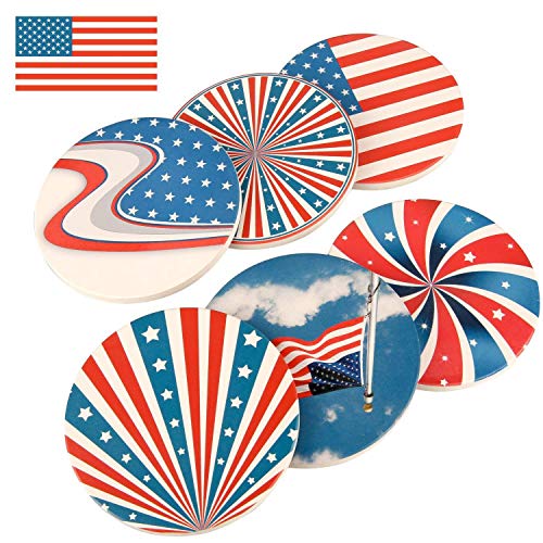 Drink Coasters (Set of 6), Puzzle Leather Design, Suitable for Wine, Beer, Beverages and Bar Use
