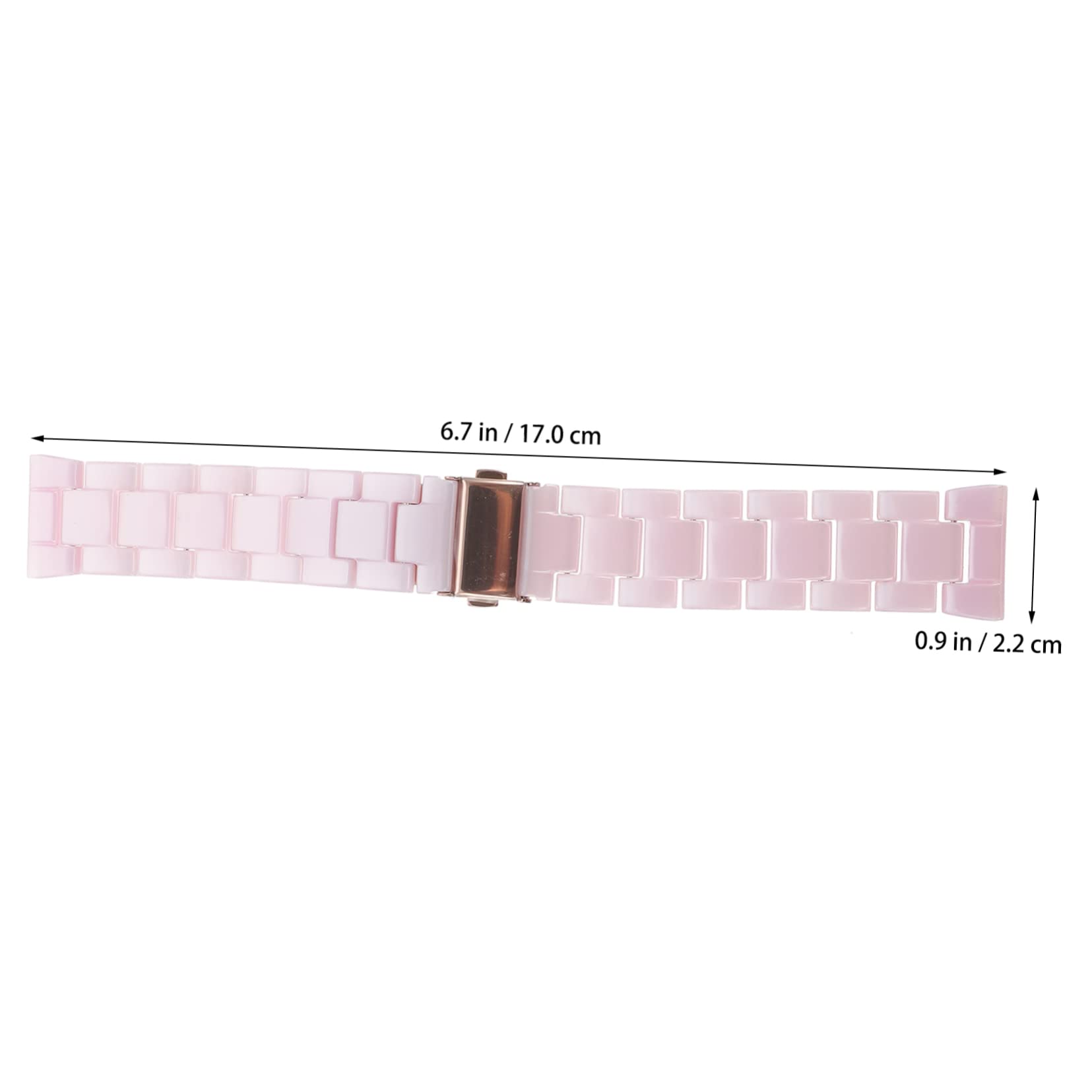 Artibetter Bracelet De Montre Résine Pour Watch Confortable Durable Design Élégant Accessoire Pour Homme Et Femme