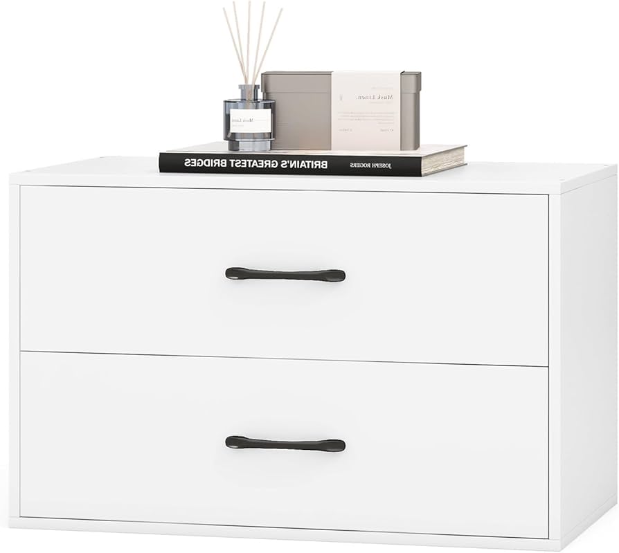 【新品未使用】Drawer FALL2 ダブルフェイスブルゾン Amazon.com: GOFLAME Stackable 2-Drawer Dresser, Wood Horizontal