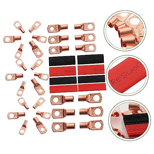 Cable de batería con conectores termorretráctiles y kit de anillos 7