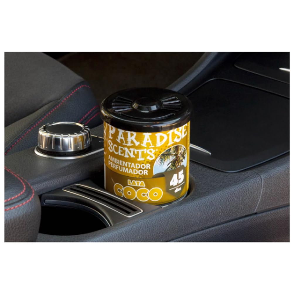 Auto-Gel-Lufterfrischer mit Kokosduft. B6SD. 6er-Pack.