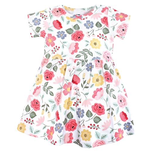 Image of Hudson Baby Girl's Cotton Dresses