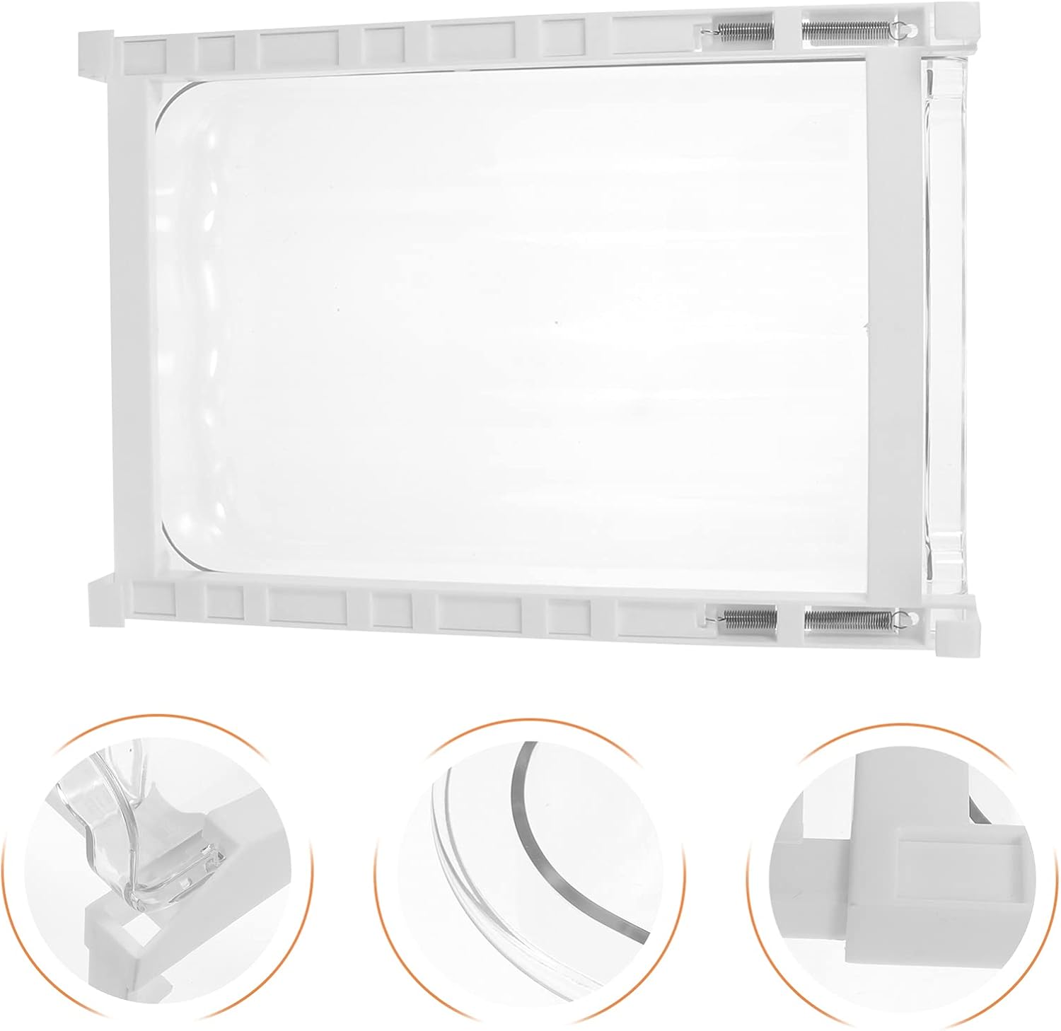 STOBOK 1set Fridge Storage Box Capacity Design for Easy Visibility Household Holder for Refrigerator Organization Space-saving and Practical