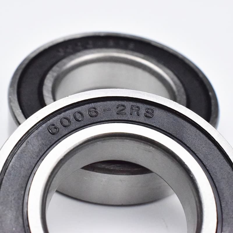 Roulement 10 pièces 6006RS 30 * 55 * 13 pièces d'équipement mécanique à grande vitesse scellées en caoutchouc et en acier