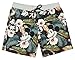 Neff Disney Men's Mickey Mouse Floral Daily Hot Tub Board Shorts for Swimming (Medium) Multicoloured