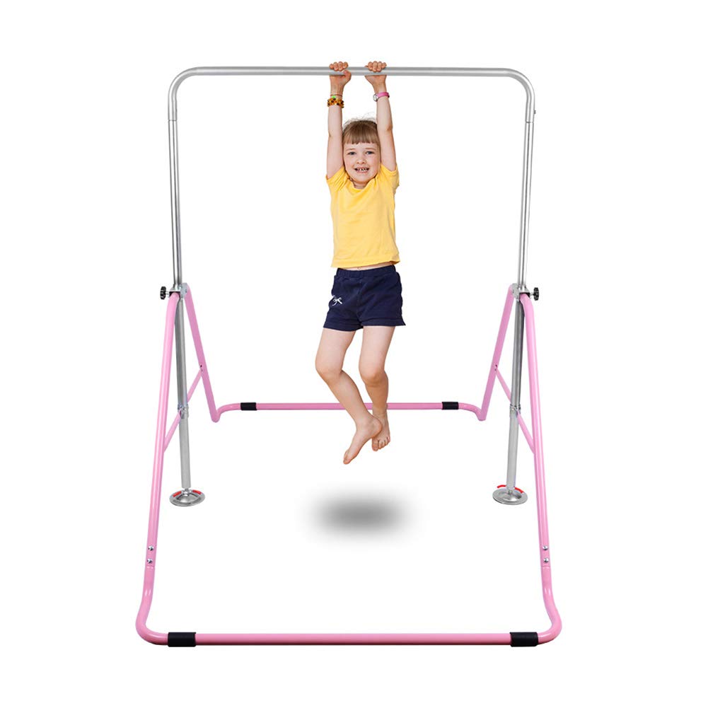 Buy Gymnastic Bars for Kids with Adjustable Height, Folding Gymnastic