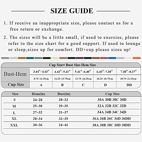 High Neck Sports Bra For Women Longline Full Coverage Sports Bras Medium Impact Padded Workout Crop Tops For Yoga Gym #TOP1