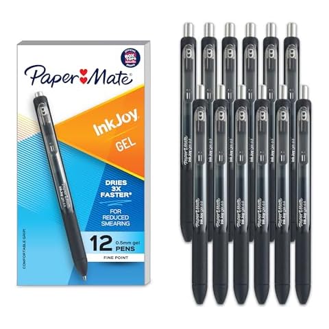Paper Mate InkJoy Gel Pen, Fine Point, Black Cover