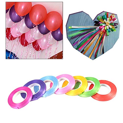 TOYXE Balloon Curling Ribbon for Decoration (Multi, 12 Pcs) - Image 7 thumbnail