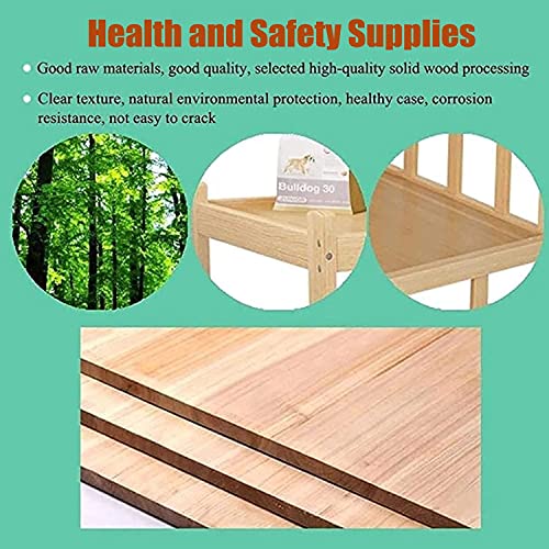 Dog-Bed-2-Layer-Pet-Bed-Wooden-Dog-Bed-Elevated-Dog-Bed-Dog-Furniture-with-Stairs-and-Guardrail-Dog-Bowl-for-Small-Medium-Pet-Wood-Frame-Beds-for-Dogs-Pet-Cat 51TElP5qC6L