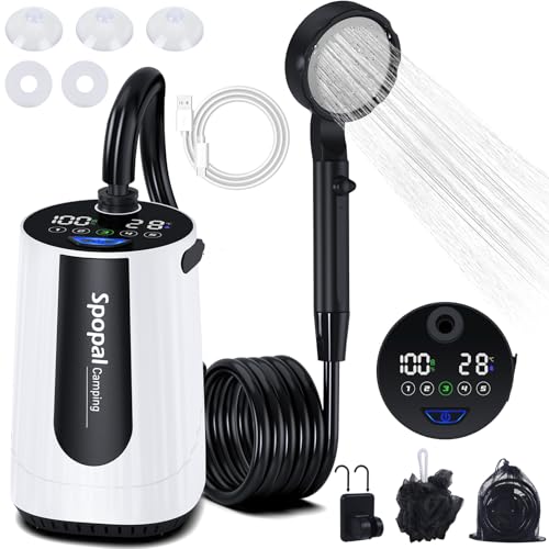 Spopal Portable Shower for Camping,...