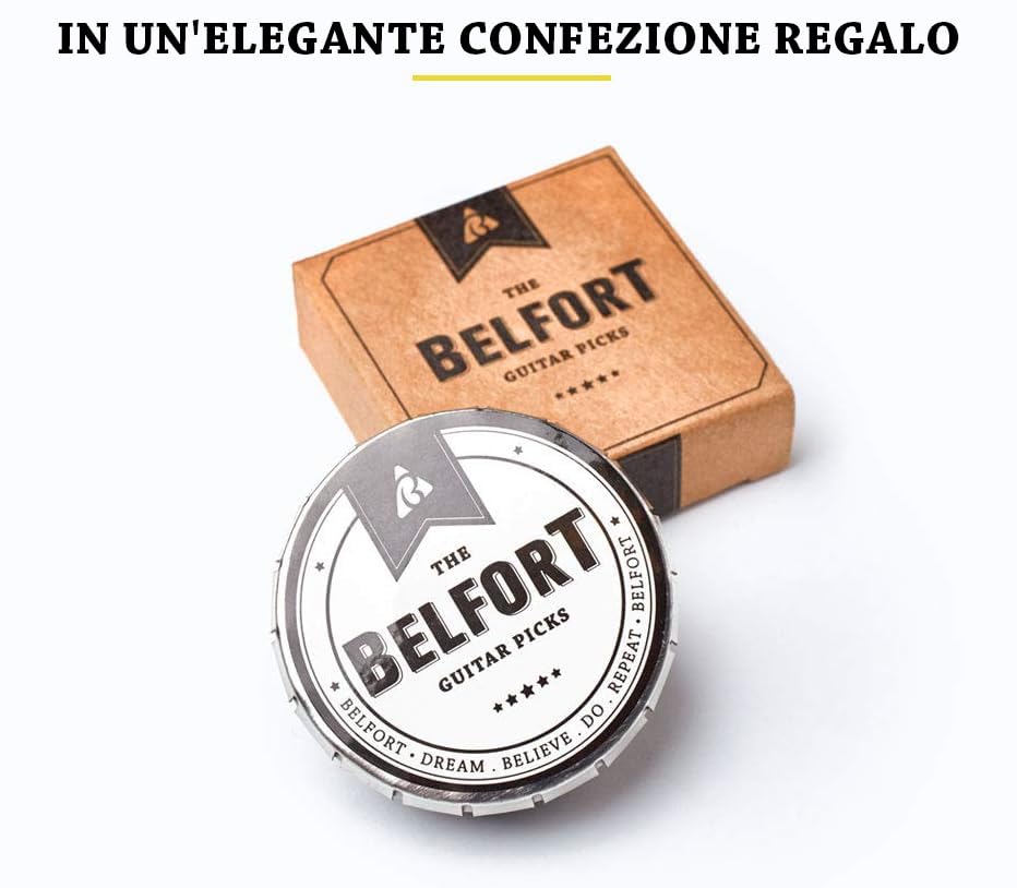 20 Plettri Per Chitarra Belfort - Set Con 4 Spessori + E-Book Gratuito (0.46-1.20mm) - Foto 14