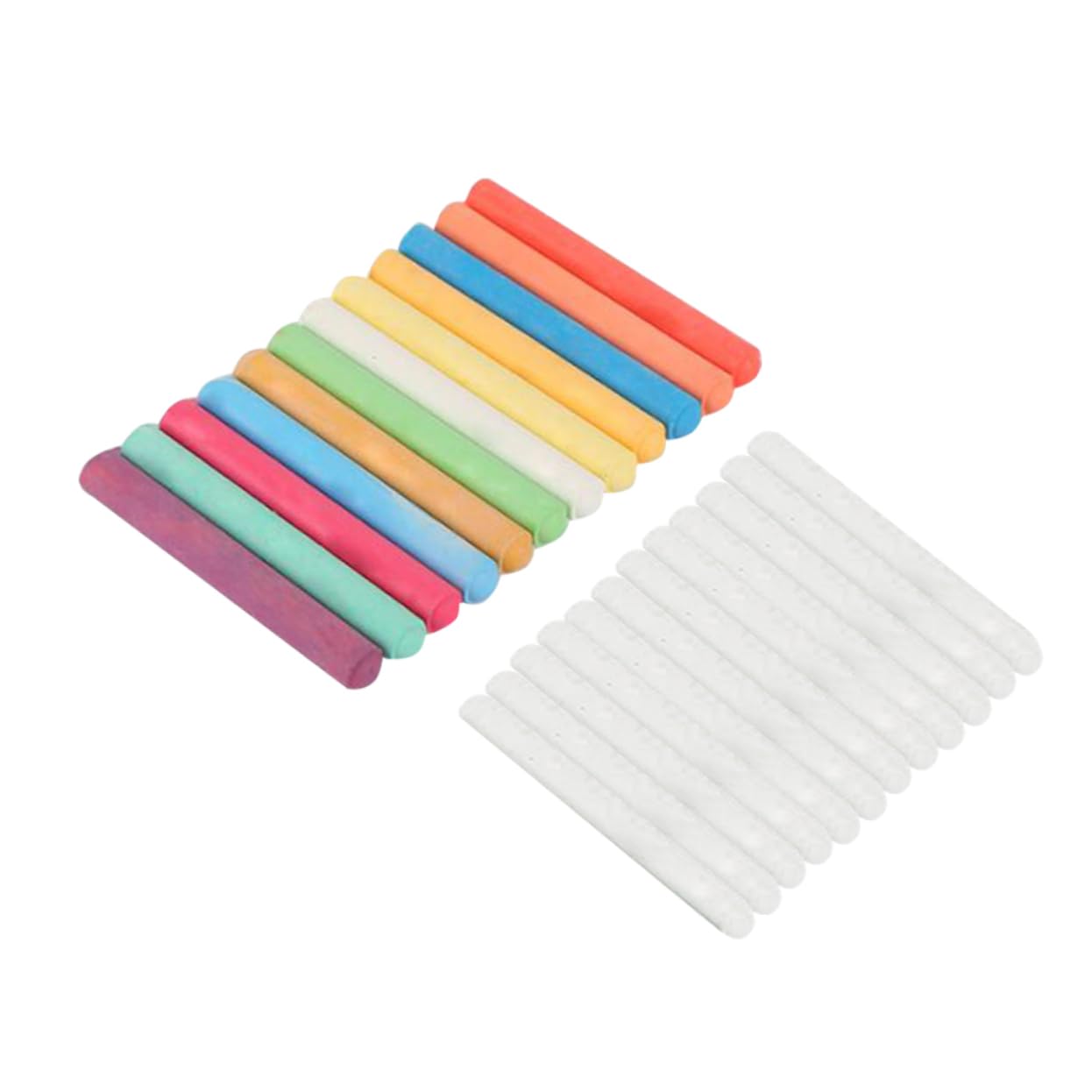 HAPINARY 24 Pcs Colorful Chalk Pens Water-based Chalk Dust for Boys and Girls Adults 12 Colors Each