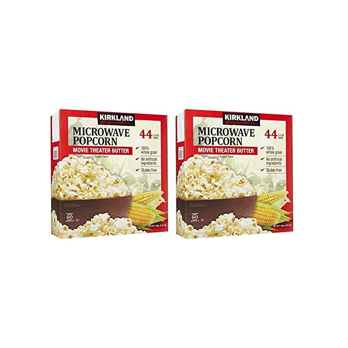 Buy Kirkland Signature gDhmST Microwave Popcorn, 3.3 oz, 44 Count, 2