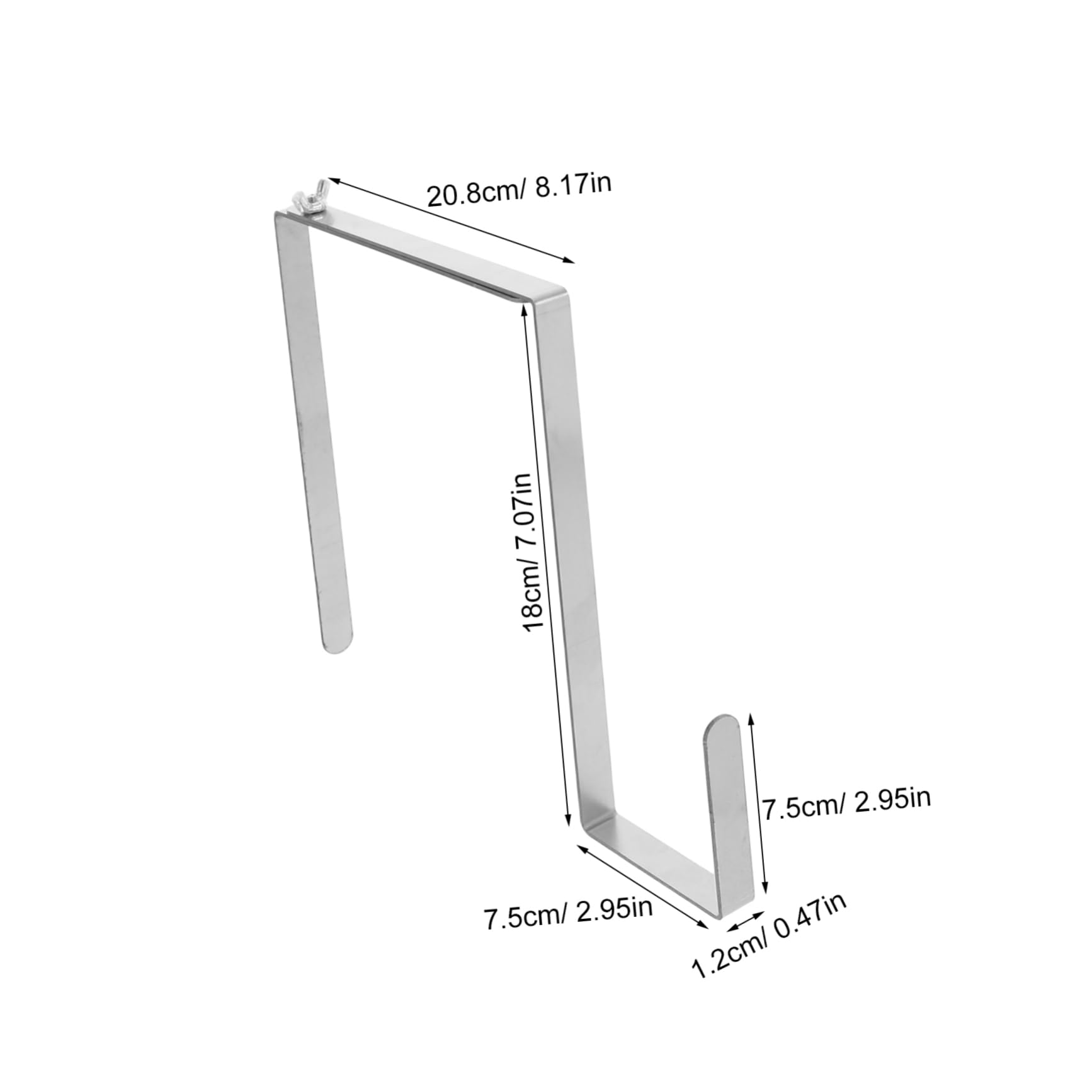 Levemolo Metal Tombstone Flower Hanger Gravestone Wreath Holder Adjustable Cemetery Decorative Hook