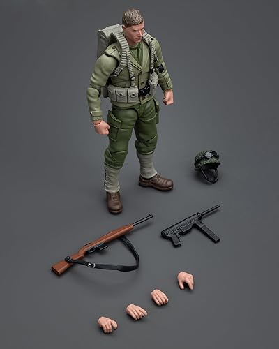 Miniatura 6 de Pipigirl Joytoy Figura de acción de soldado 118, WWll Ejército de los Estados Unidos, juguete de modelo militar coleccionable, modelos de 3