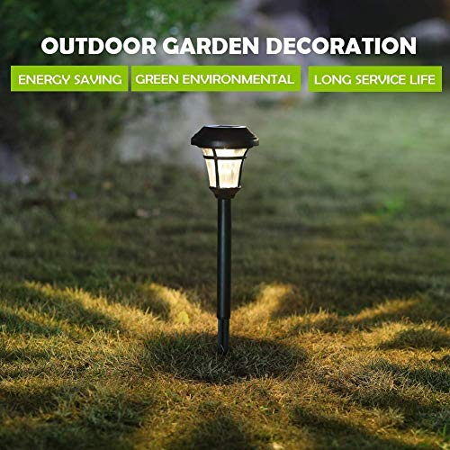 Maggift 12 Pack Solar Powered Pathway Lights | 4 Pack 10 Lumen Solar Powered Pathway Lights #TOP7