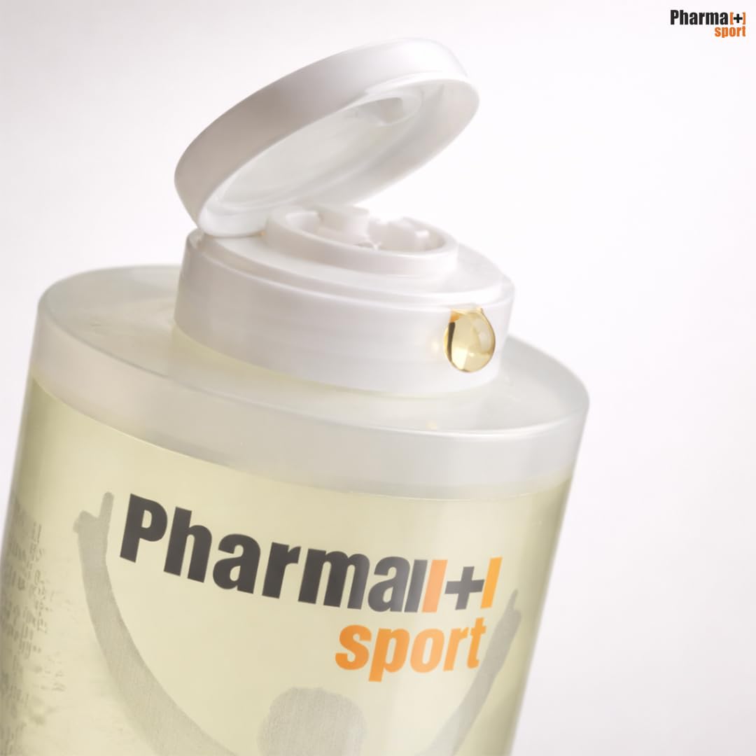 Pharma+ Sport Olio Pre-Gara Riscaldante 500 ml – Olio per Massaggio Sportivo Warm-Up – Alta Scorrevolezza e Fluidità – Uso Esterno (6)
